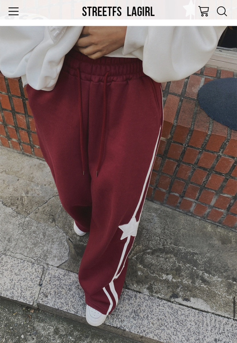 UNA/THE MAY東大門㊣實拍女士新款25秋冬人氣時尚休閑褲抓絨THEMAY/UNA休閑褲