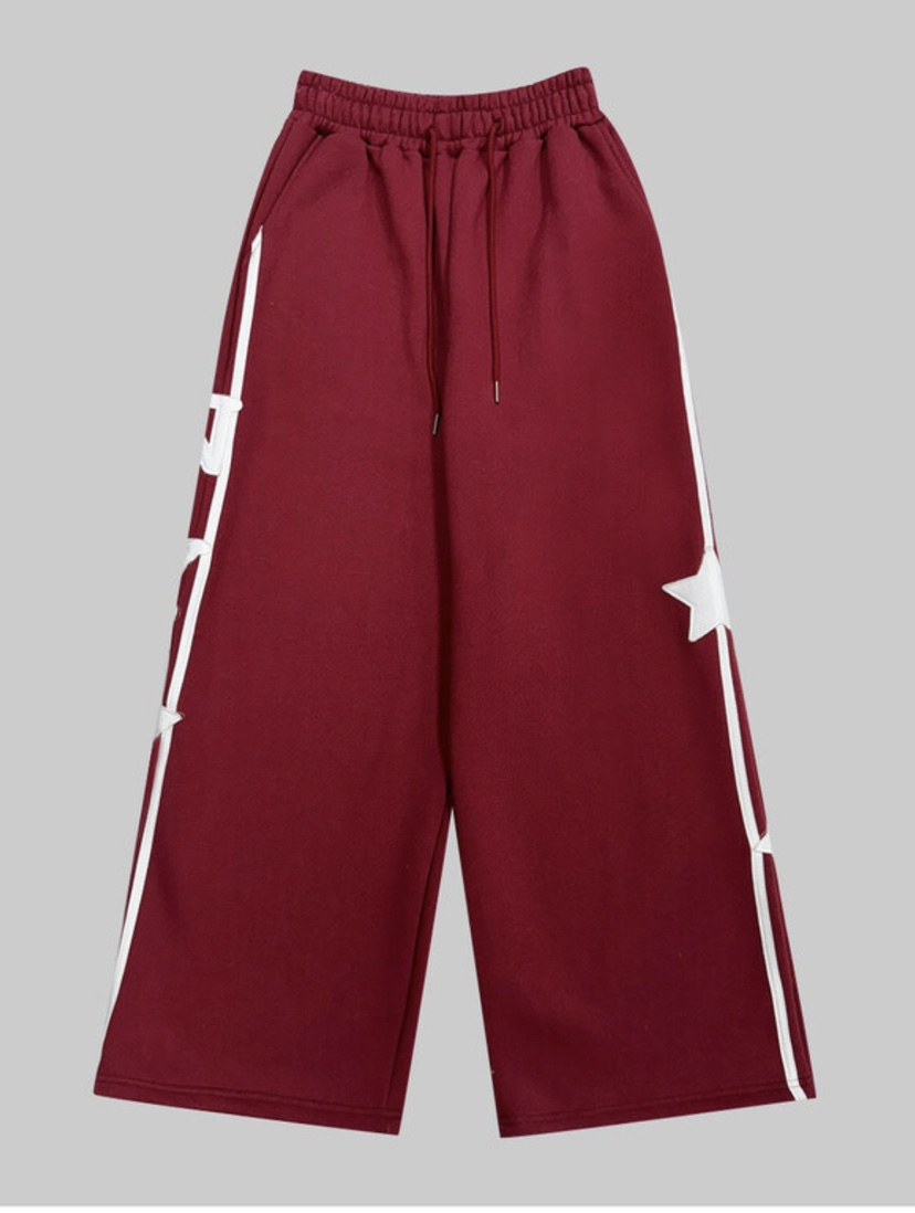 UNA/THE MAY東大門㊣實拍女士新款25秋冬人氣時尚休閑褲抓絨THEMAY/UNA休閑褲圖色3