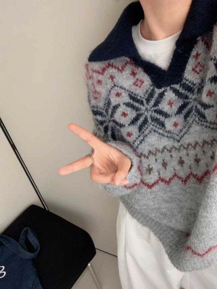 CRONG東大門㊣實拍女士新款熱賣人氣真品職業25秋冬休閑針織衫CRONG針織衫