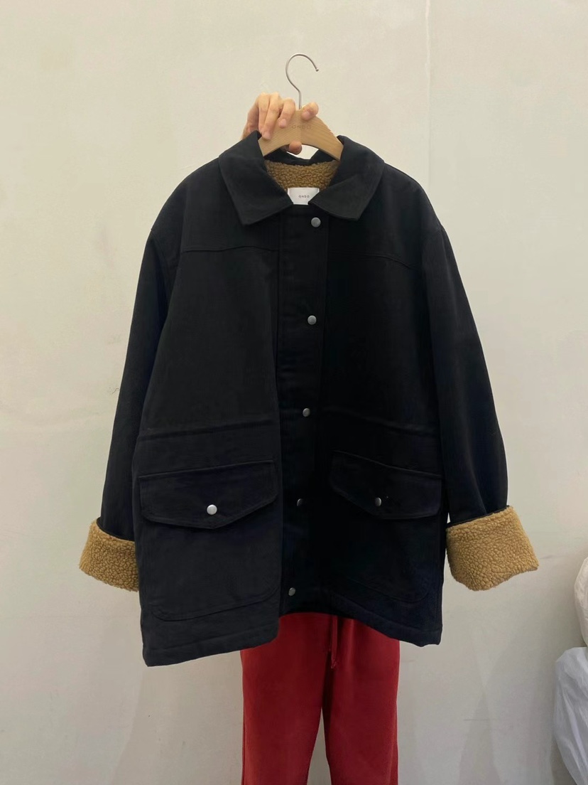 ONDO-P東大門㊣直郵女裝新品時尚熱賣25秋冬職業中長款大衣ONDO-P中長款大衣圖色1