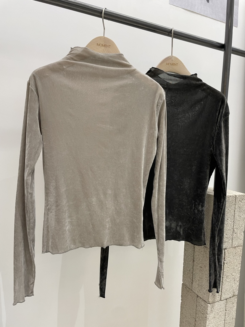 MOMENT東大門㊣直郵女裝新品職業25秋冬人氣推薦休閑長袖T恤MOMENT/RECOVER長袖T恤