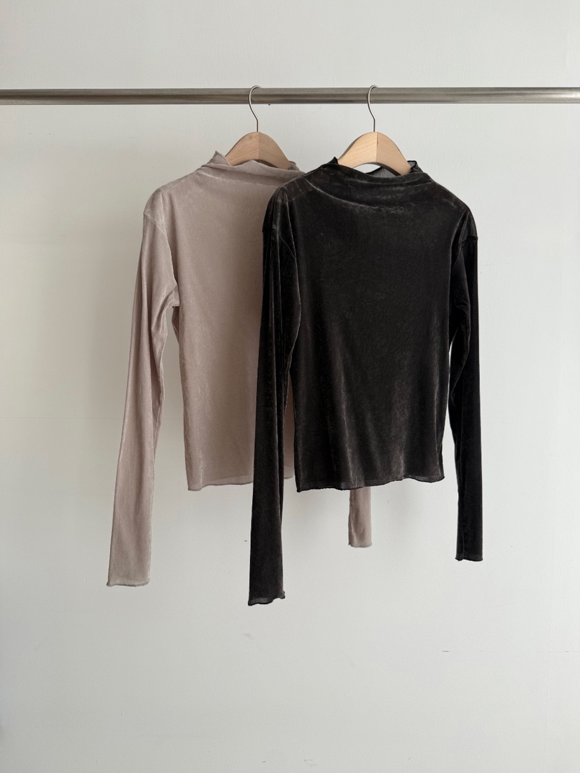 MOMENT東大門㊣直郵女裝新品職業25秋冬人氣推薦休閑長袖T恤MOMENT/RECOVER長袖T恤