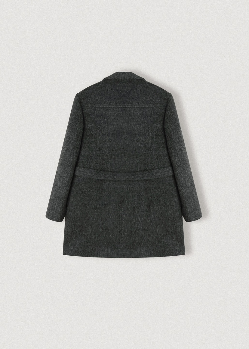 A Flan韓國代購㊣女士新品休閑職業真品推薦時尚夾克含腰帶AFN/FLAN EDITION夾克