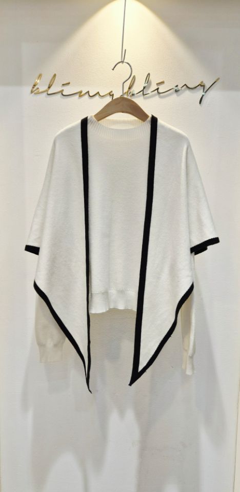 BLING BLING-S韓國直郵㊣女士新款推薦時尚真品熱賣套裝披肩BLING BLING-S套裝圖色1
