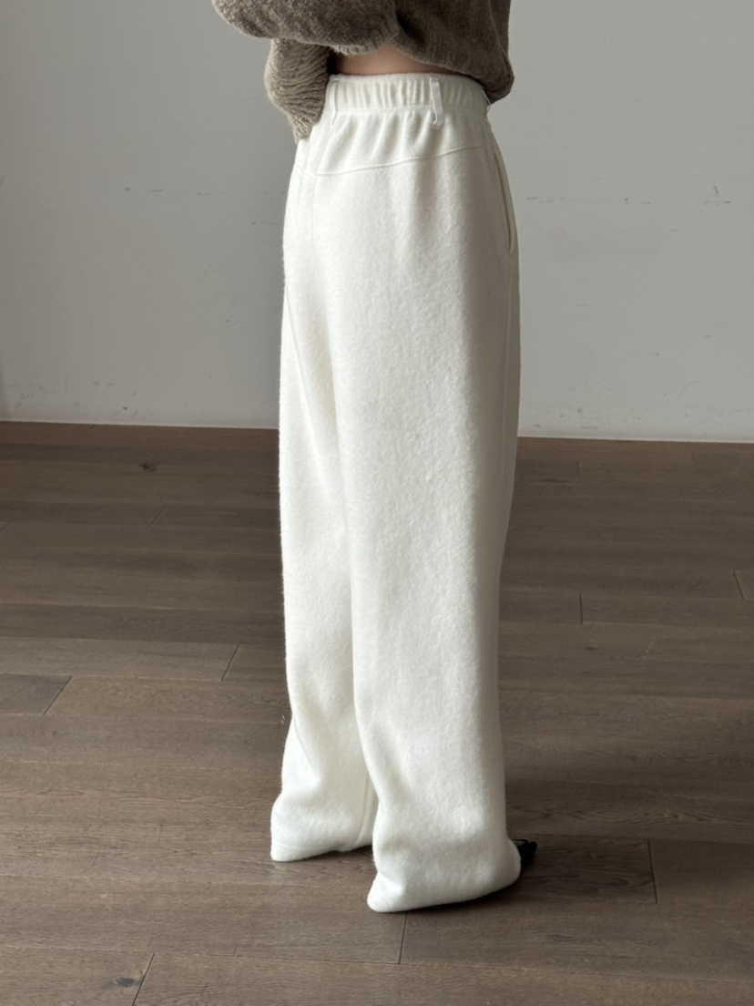 LE-PPL韓國代購㊣女士新款推薦熱賣25秋冬職業真品休閑褲羊毛LE-PPL休閑褲