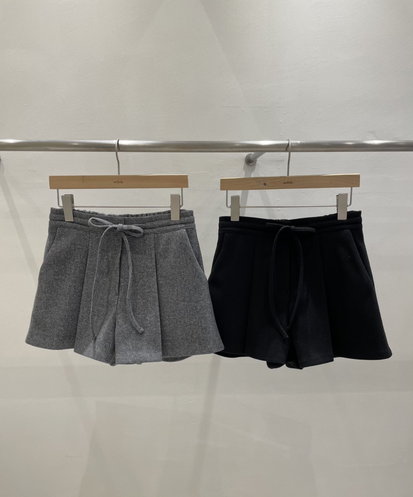 MUSK東大門㊣實拍女士新款真品職業時尚休閑熱賣人氣25秋冬短褲MUSK短褲