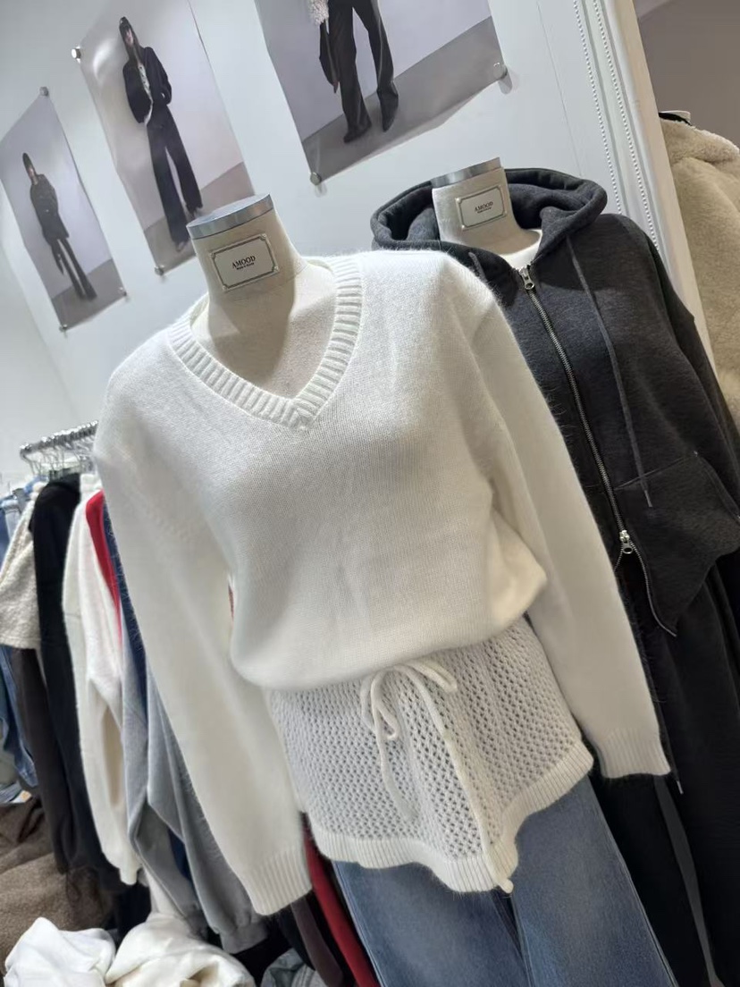 AMOOD韓國直郵㊣女士新款時尚休閑真品職業25秋冬套裝羊毛套裝AMOOD套裝