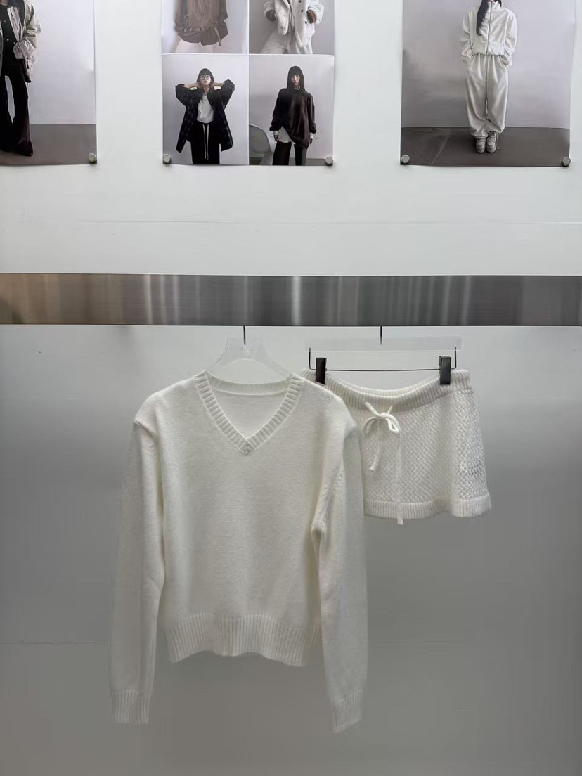 AMOOD韓國直郵㊣女士新款時尚休閑真品職業25秋冬套裝羊毛套裝AMOOD套裝圖色1