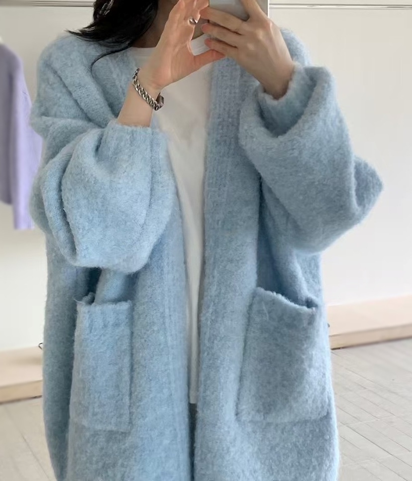 OLA韓國直郵㊣女士新款熱賣25秋冬職業推薦真品時尚人氣針織衫mellor/OLA針織衫