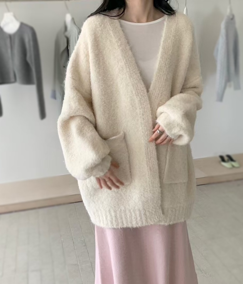 OLA韓國直郵㊣女士新款熱賣25秋冬職業推薦真品時尚人氣針織衫mellor/OLA針織衫