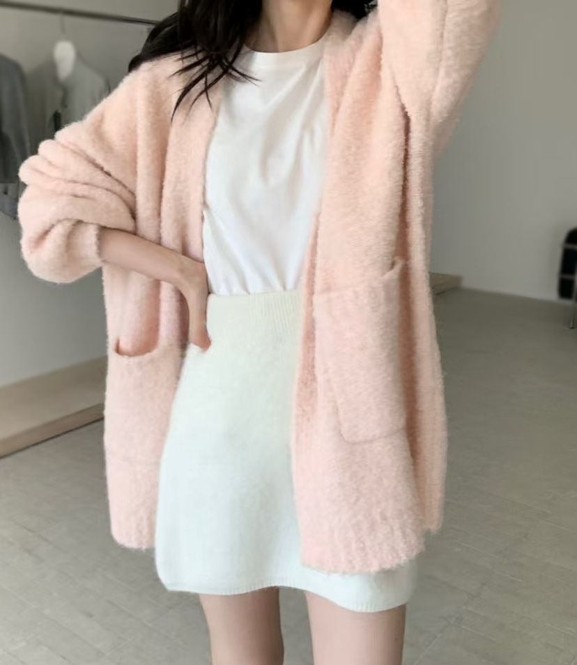 OLA韓國直郵㊣女士新款熱賣25秋冬職業推薦真品時尚人氣針織衫mellor/OLA針織衫