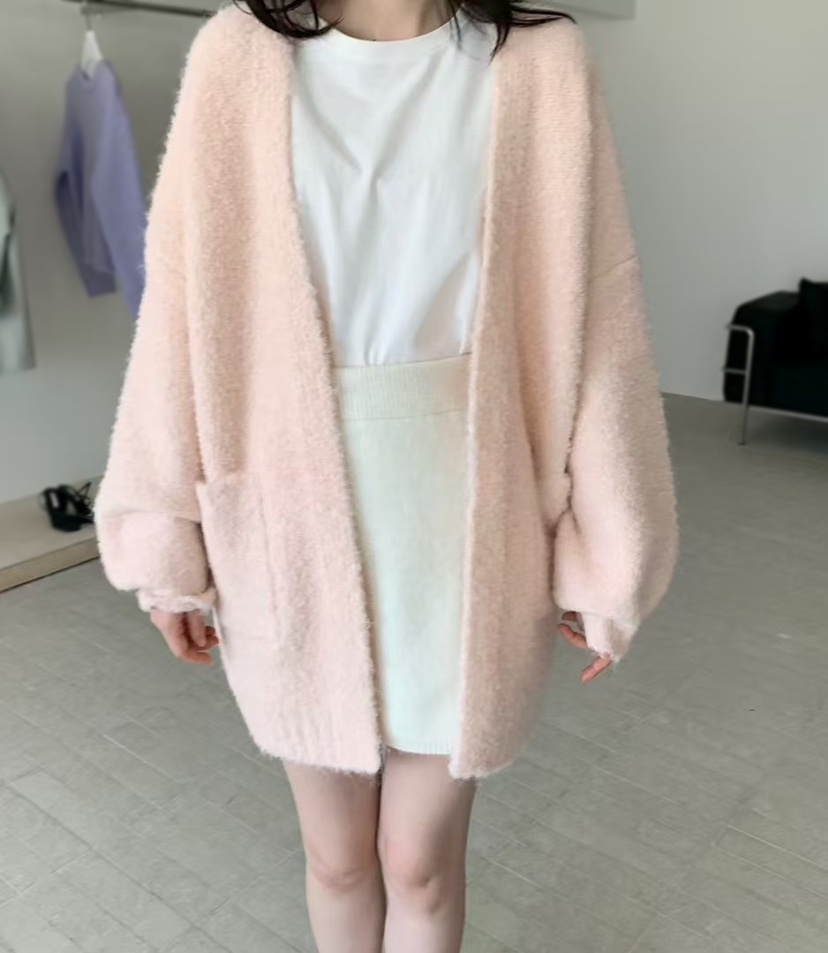 OLA韓國直郵㊣女士新款熱賣25秋冬職業推薦真品時尚人氣針織衫mellor/OLA針織衫