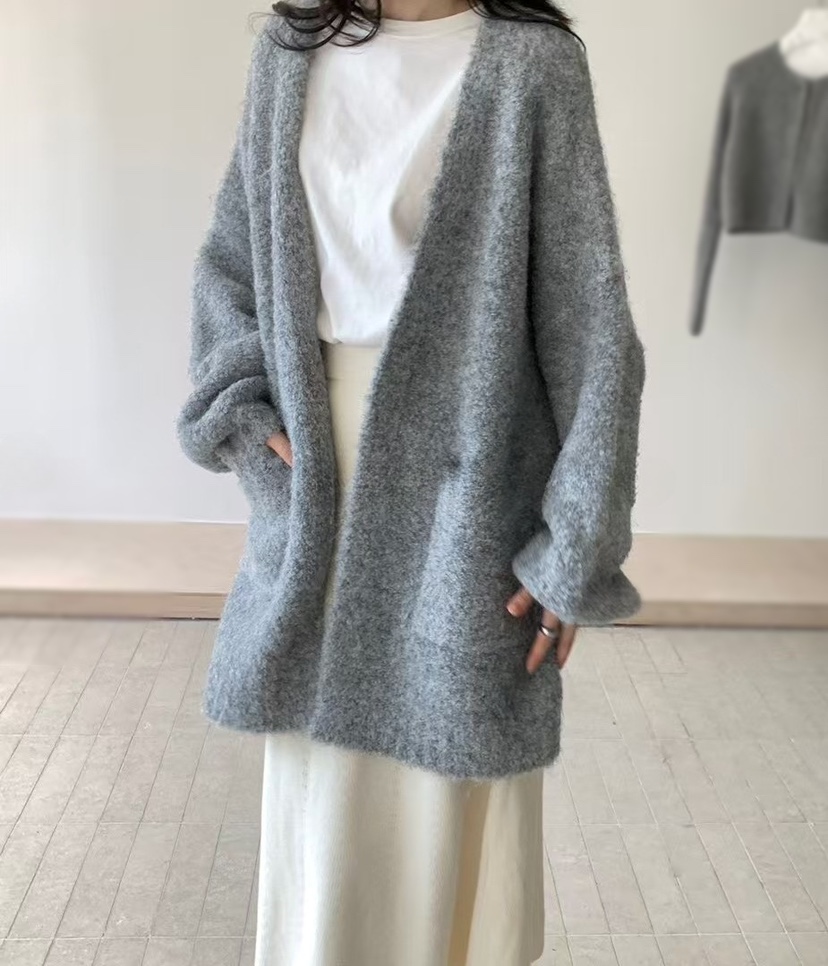 OLA韓國直郵㊣女士新款熱賣25秋冬職業推薦真品時尚人氣針織衫mellor/OLA針織衫