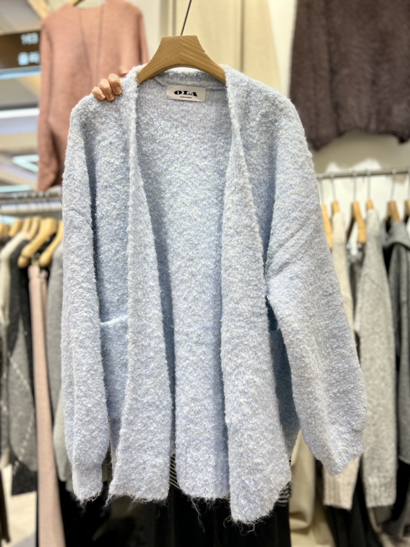 OLA韓國直郵㊣女士新款熱賣25秋冬職業推薦真品時尚人氣針織衫mellor/OLA針織衫圖色3