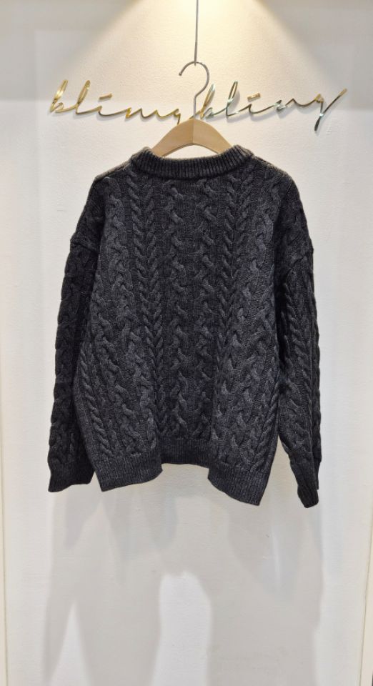 BLING BLING-S東大門㊣實拍女裝新款真品職業25秋冬針織衫BLING BLING-S針織衫