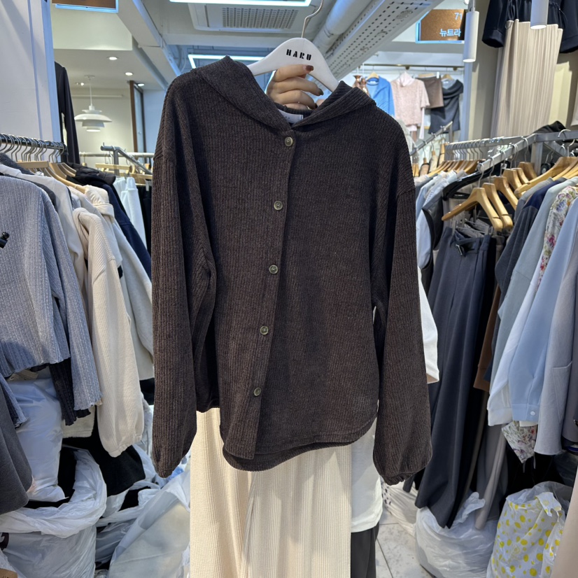 HARU-Q東大門㊣實拍女士新款時尚真品休閑人氣25秋冬推薦衛衣HARU-Q衛衣圖色2