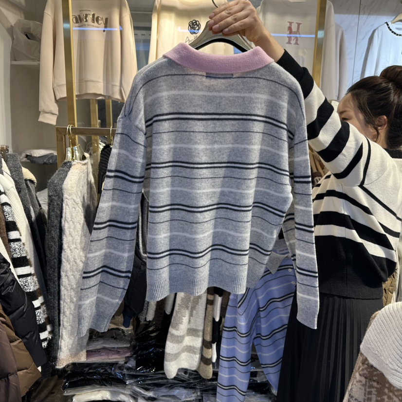 COCO HOLIC東大門㊣直郵女士新品人氣職業時尚25秋冬針織衫羊毛COCO HOLIC針織衫