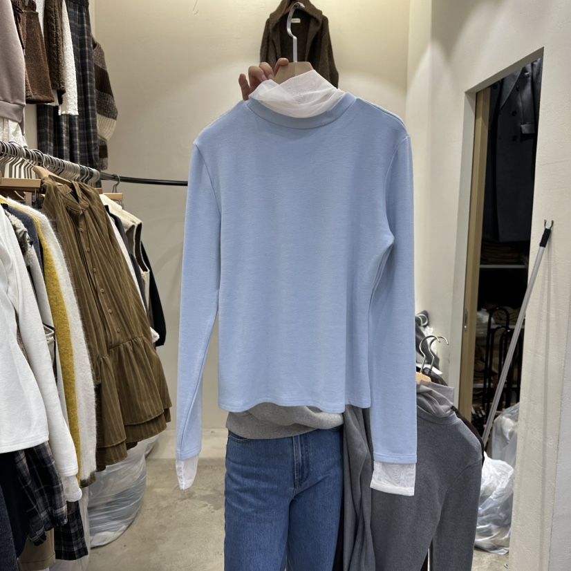 HOLYBANANA東大門㊣代購女裝新款職業真品休閑熱賣25秋冬長袖T恤groovy.H/HOLYBANANA長袖T恤