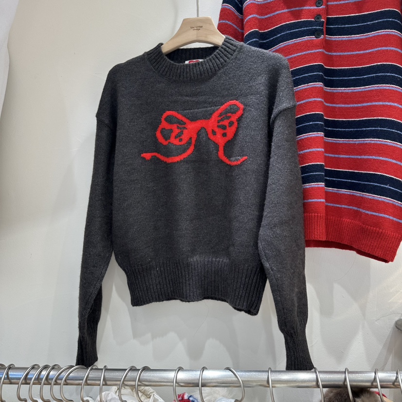 UNDERSTAR_VINTAGE東大門㊣代購女士新款人氣熱賣推薦針織衫UNDERSTAR_VINTAGE針織衫圖色2