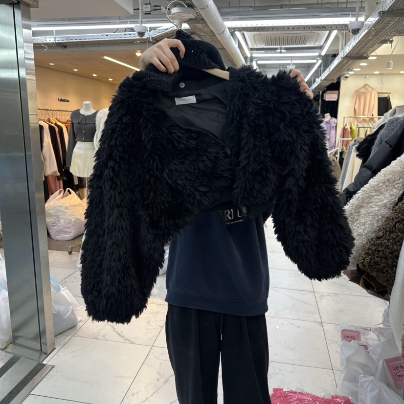 SAGE BRUSH東大門㊣直郵女裝新品休閑職業25秋冬人氣夾克皮草SAGE BRUSH夾克圖色4