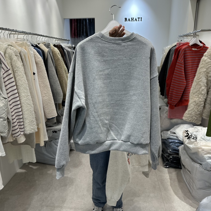 BAHATI韓國直郵㊣女裝新款休閑時尚真品職業人氣25秋冬衛衣加絨BAHATI衛衣