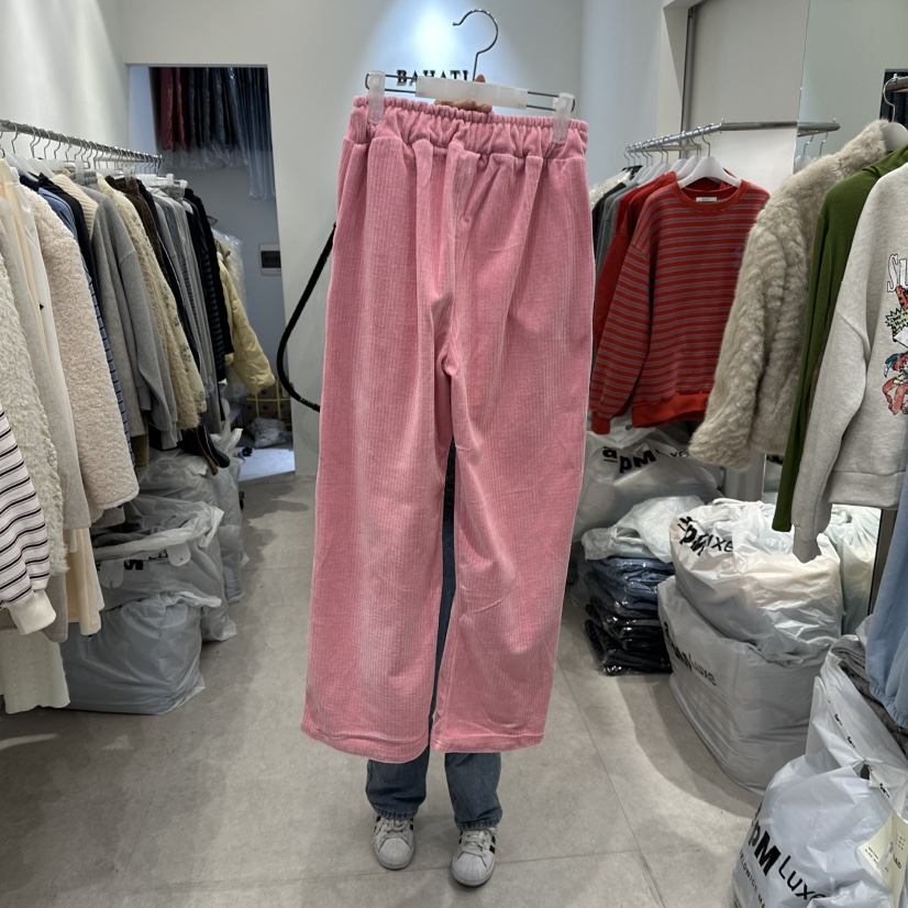 BAHATI東大門㊣實拍女士新品真品推薦人氣休閑休閑褲燈芯絨BAHATI休閑褲