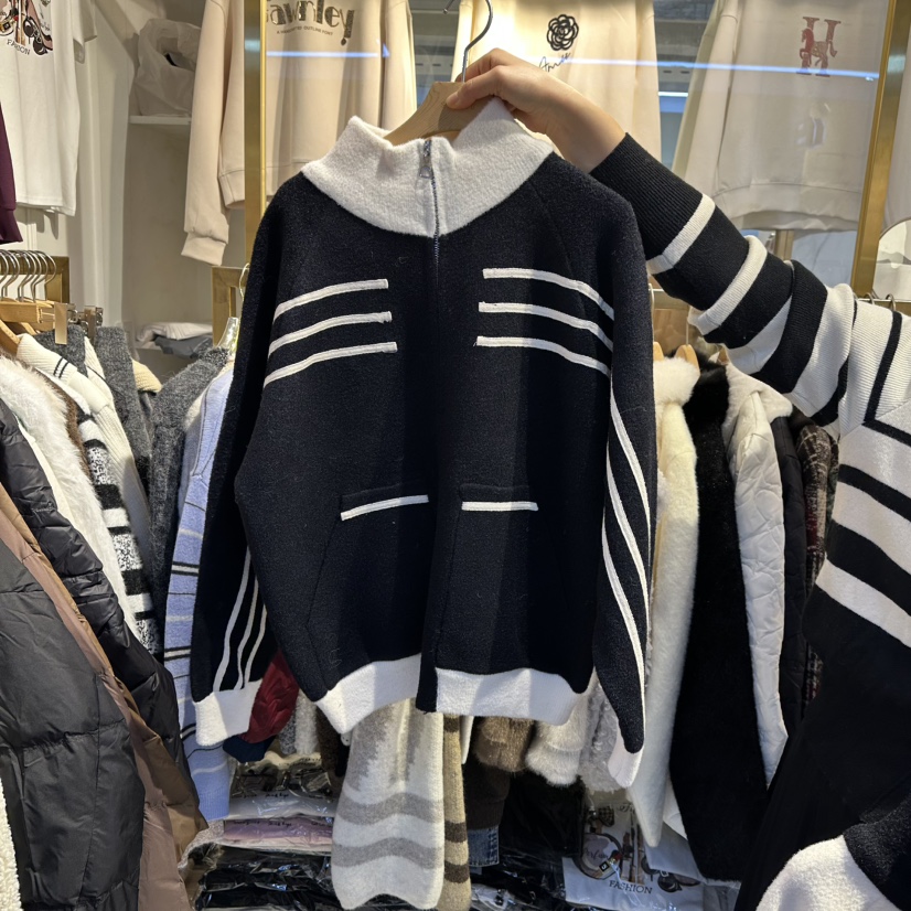 COCO HOLIC東大門㊣直郵女裝新款休閑人氣真品時尚25秋冬夾克COCO HOLIC夾克圖色2