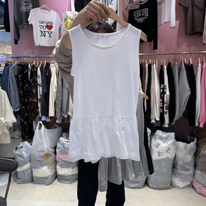 K STORY東大門㊣代購女裝新款真品推薦時尚熱賣職業吊帶背心K STORY吊帶/背心圖色1