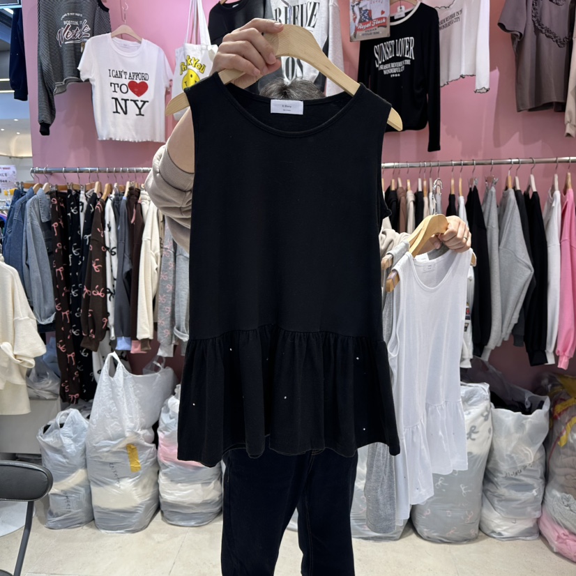 K STORY東大門㊣代購女裝新款真品推薦時尚熱賣職業吊帶背心K STORY吊帶/背心圖色2