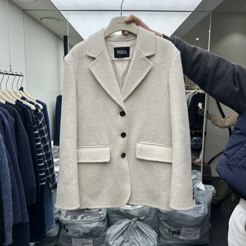 BANUL東大門㊣代購女裝新品真品職業25秋冬熱賣時尚推薦夾克BANUL夾克圖色1