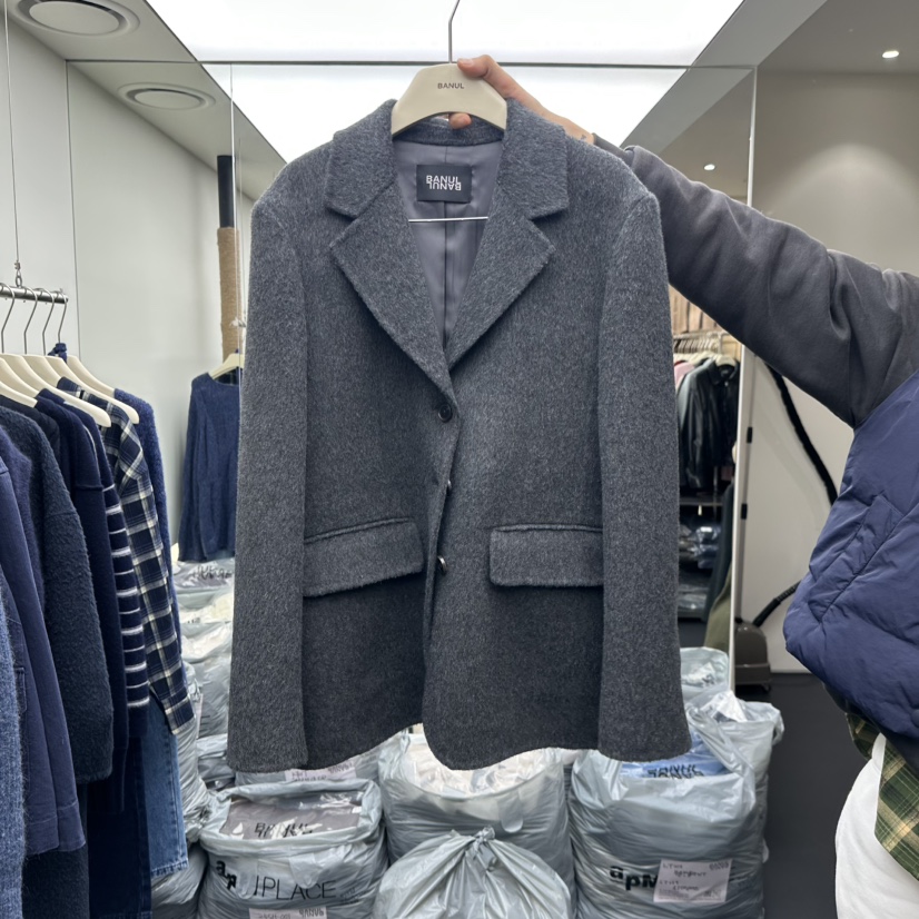 BANUL東大門㊣代購女裝新品真品職業25秋冬熱賣時尚推薦夾克BANUL夾克圖色2