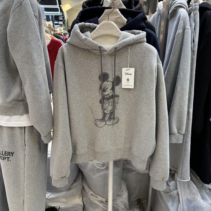 WASHBLUE韓國直郵㊣女士新款熱賣休閑職業衛衣連帽衫加絨抓絨WASHBLUE衛衣圖色1