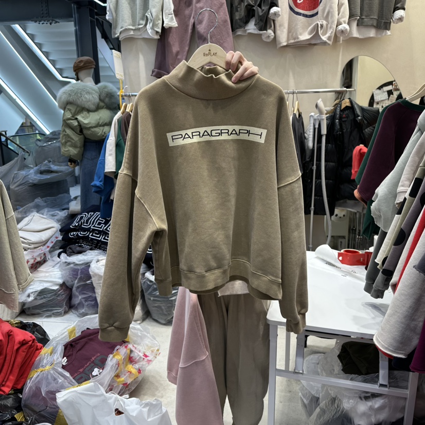 REPLAY東大門㊣代購女士新款人氣推薦休閑時尚熱賣衛衣加絨REPLAY衛衣圖色2