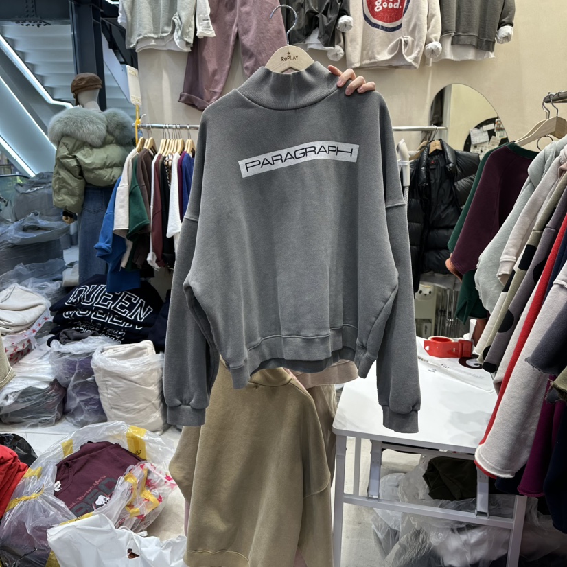 REPLAY東大門㊣代購女士新款人氣推薦休閑時尚熱賣衛衣加絨REPLAY衛衣圖色3