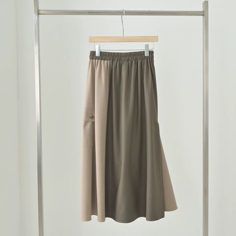 RUMBA東大門㊣直郵女士新品熱賣25秋冬人氣休閑真品長裙拉鏈RUMBA長裙