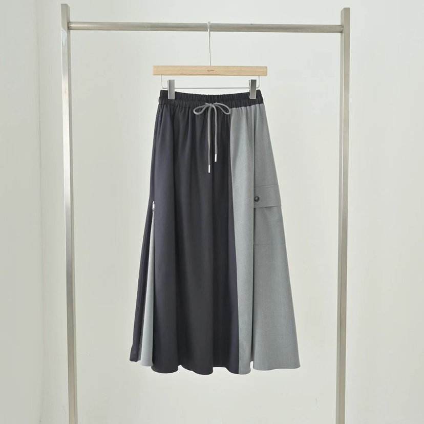 RUMBA東大門㊣直郵女士新品熱賣25秋冬人氣休閑真品長裙拉鏈RUMBA長裙圖色2