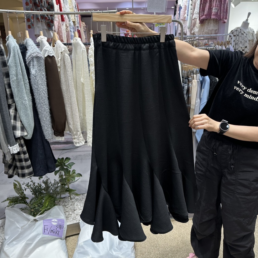 VIRUS東大門㊣直郵女士新款人氣休閑時尚25秋冬真品推薦長裙VIRUS長裙