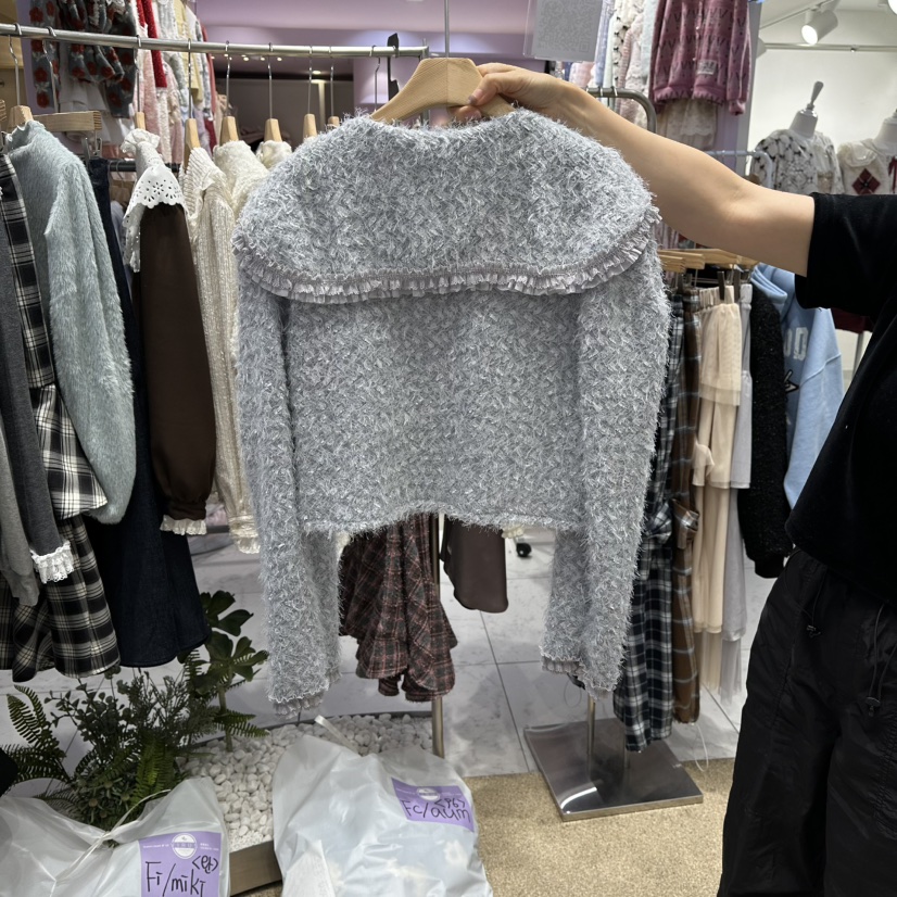 VIRUS東大門㊣代購女裝新品25秋冬熱賣職業推薦真品襯衫蕾絲衫VIRUS襯衫/蕾絲衫