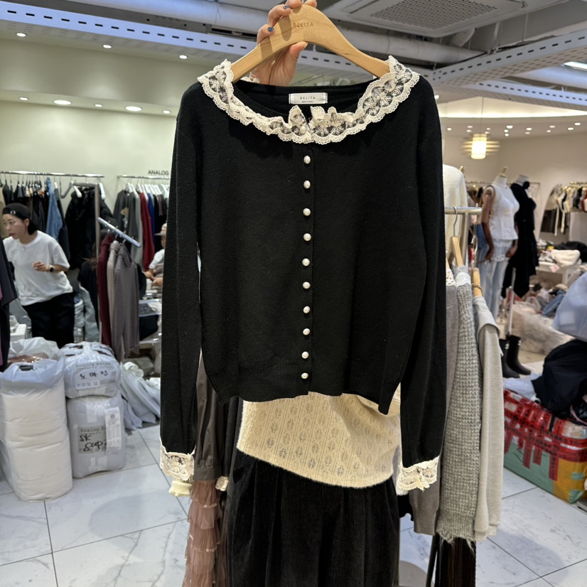BELITA東大門㊣實拍女士新款熱賣人氣休閑25秋冬推薦針織衫BELITA針織衫圖色3
