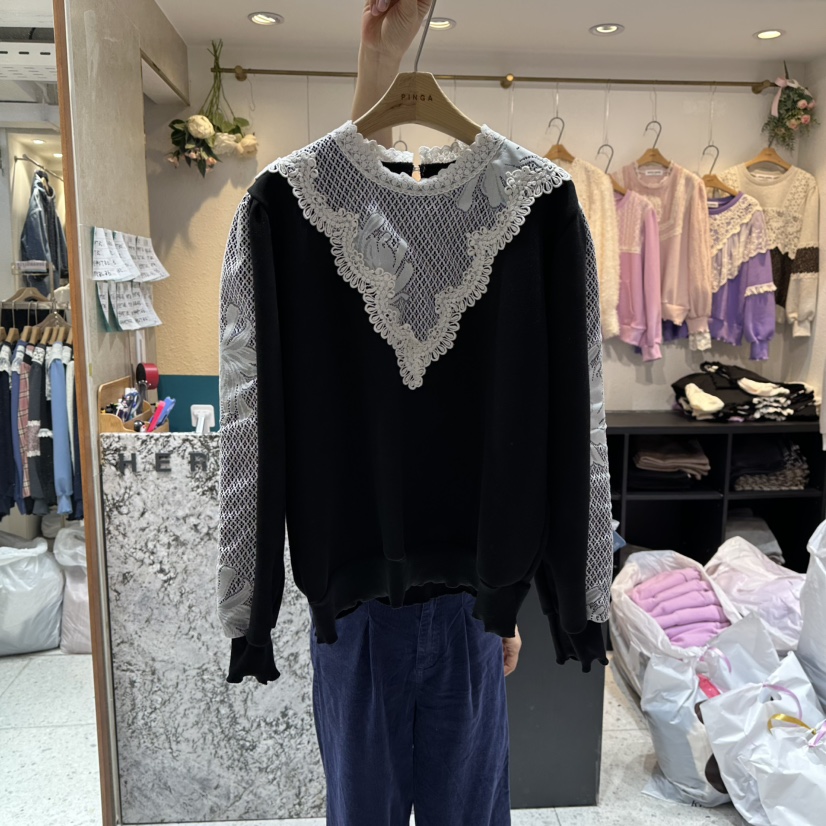 HERO韓國代購㊣女裝新款25秋冬職業休閑熱賣推薦時尚長袖T恤HERO長袖T恤圖色2