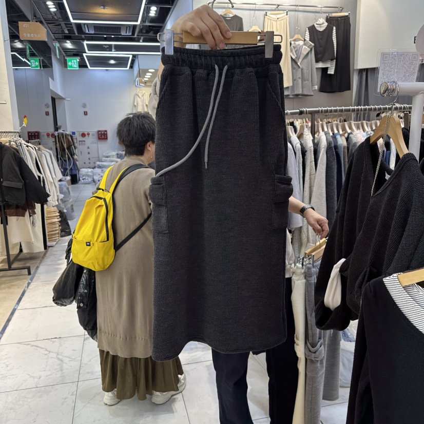 K STORY韓國直郵㊣女裝新款25秋冬熱賣時尚休閑人氣真品長裙K STORY長裙圖色4