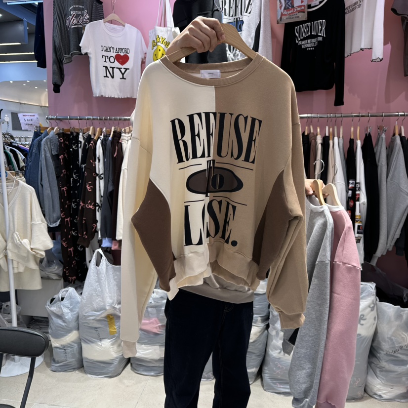 K STORY東大門㊣代購女士新款25秋冬人氣真品熱賣衛衣加絨K STORY衛衣圖色3