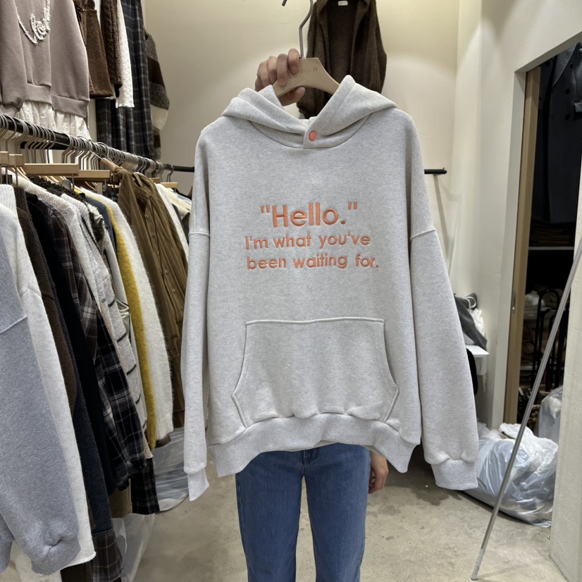 HOLYBANANA東大門㊣代購女士新款25秋冬休閑熱賣真品人氣衛衣groovy.H/HOLYBANANA衛衣圖色1