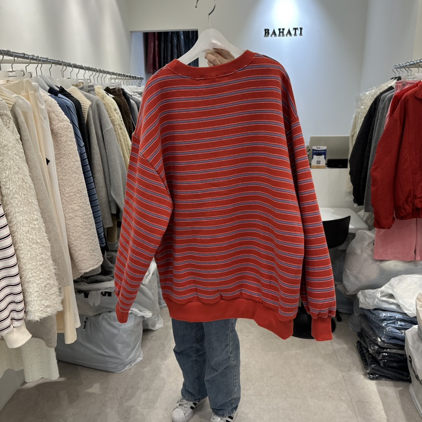BAHATI韓國直郵㊣女裝新品時尚休閑真品熱賣25秋冬衛衣加絨BAHATI衛衣