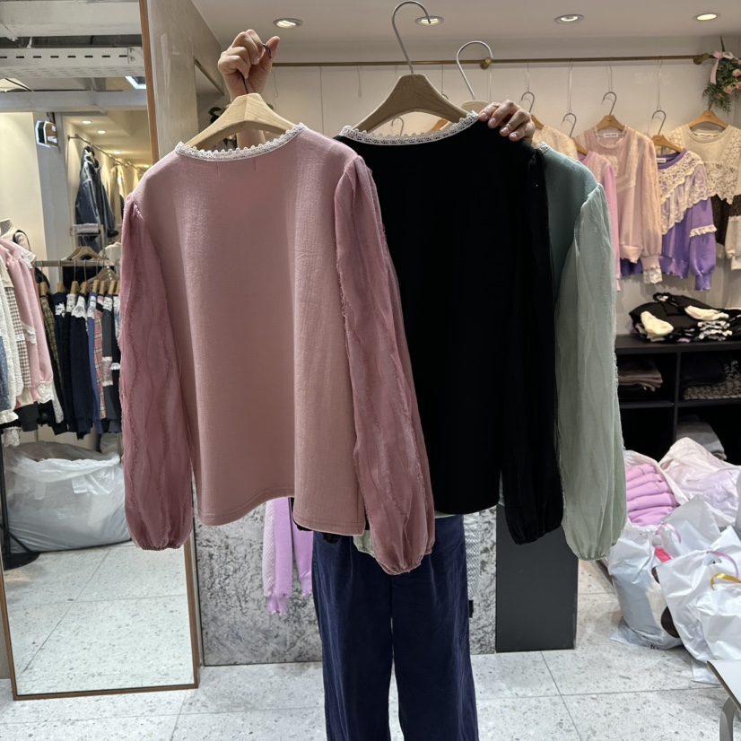 HERO韓國代購㊣女裝新款時尚職業休閑人氣推薦真品熱賣長袖T恤HERO長袖T恤