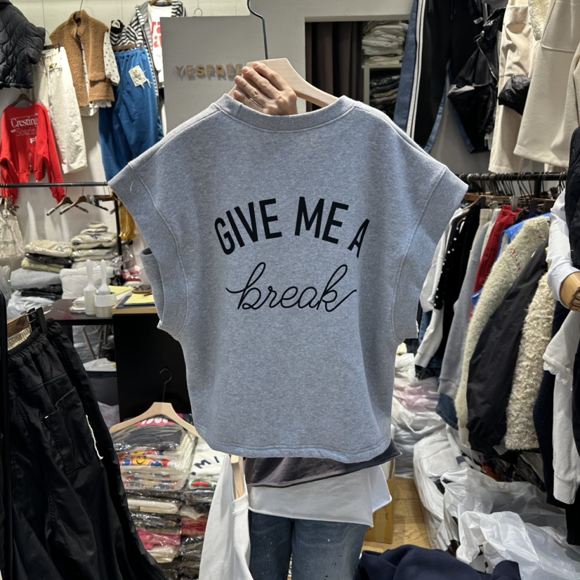 YESFREE韓國代購㊣女士新款熱賣人氣真品時尚休閑職業馬甲加絨YESFREE馬甲圖色3