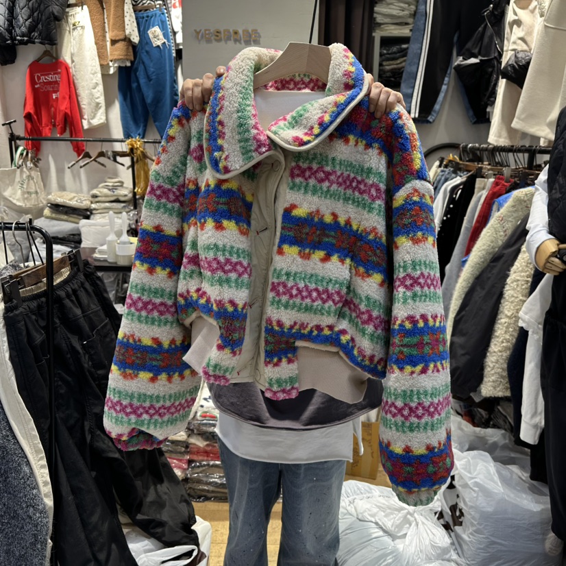 YESFREE東大門㊣直郵女裝新品休閑職業推薦25秋冬人氣真品夾克YESFREE夾克圖色1