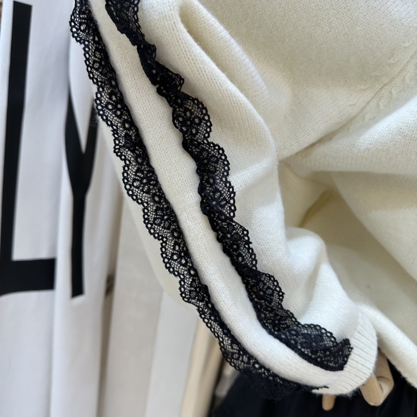 UNDERSTAR_VINTAGE韓國代購㊣女裝新款推薦職業真品針織衫蕾絲UNDERSTAR_VINTAGE針織衫