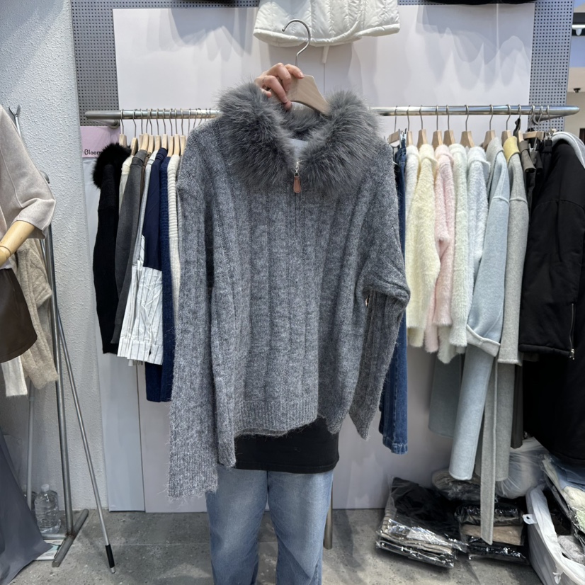 BLOOM東大門㊣實拍女裝新款真品職業休閑推薦25秋冬時尚針織衫BLOOM-Q針織衫圖色3