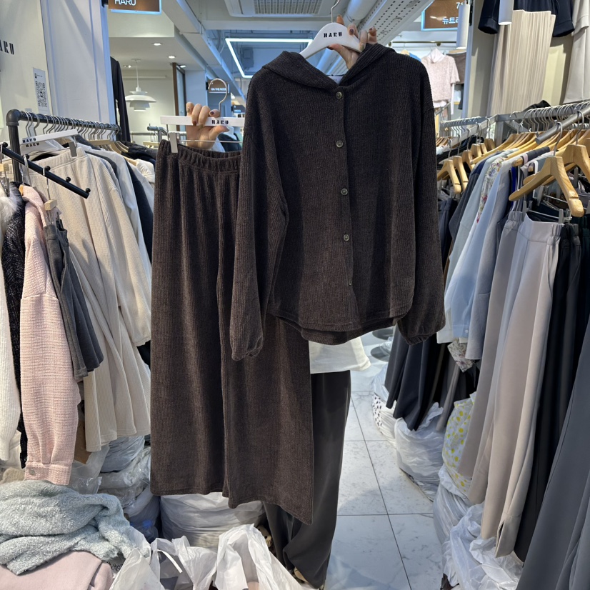 HARU-Q東大門㊣直郵女士新款時尚人氣25秋冬推薦休閑熱賣套裝HARU-Q套裝圖色2